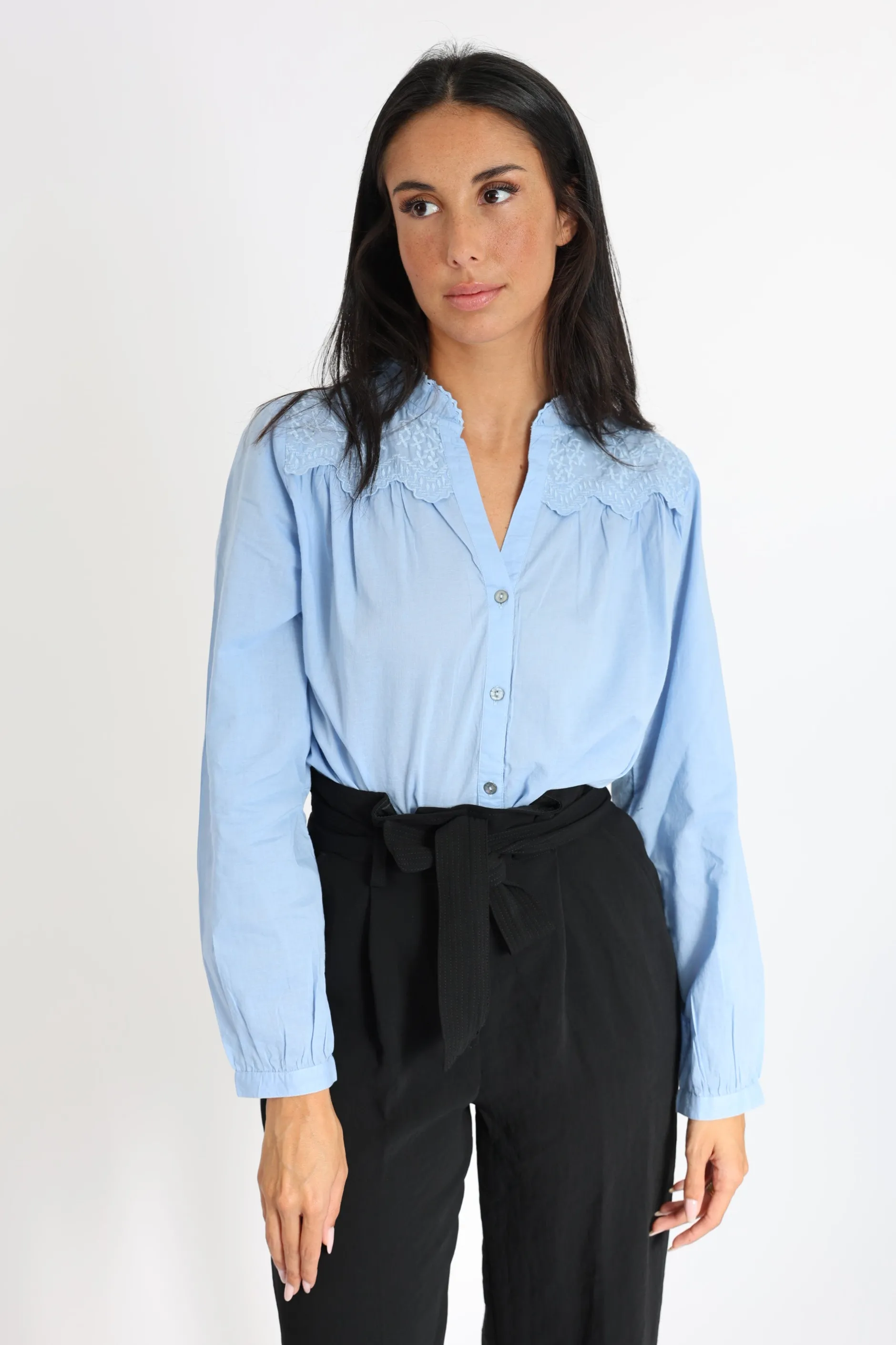 Outlet KOOKAÏ BLOUSE CHEMISE CLEO Bleu