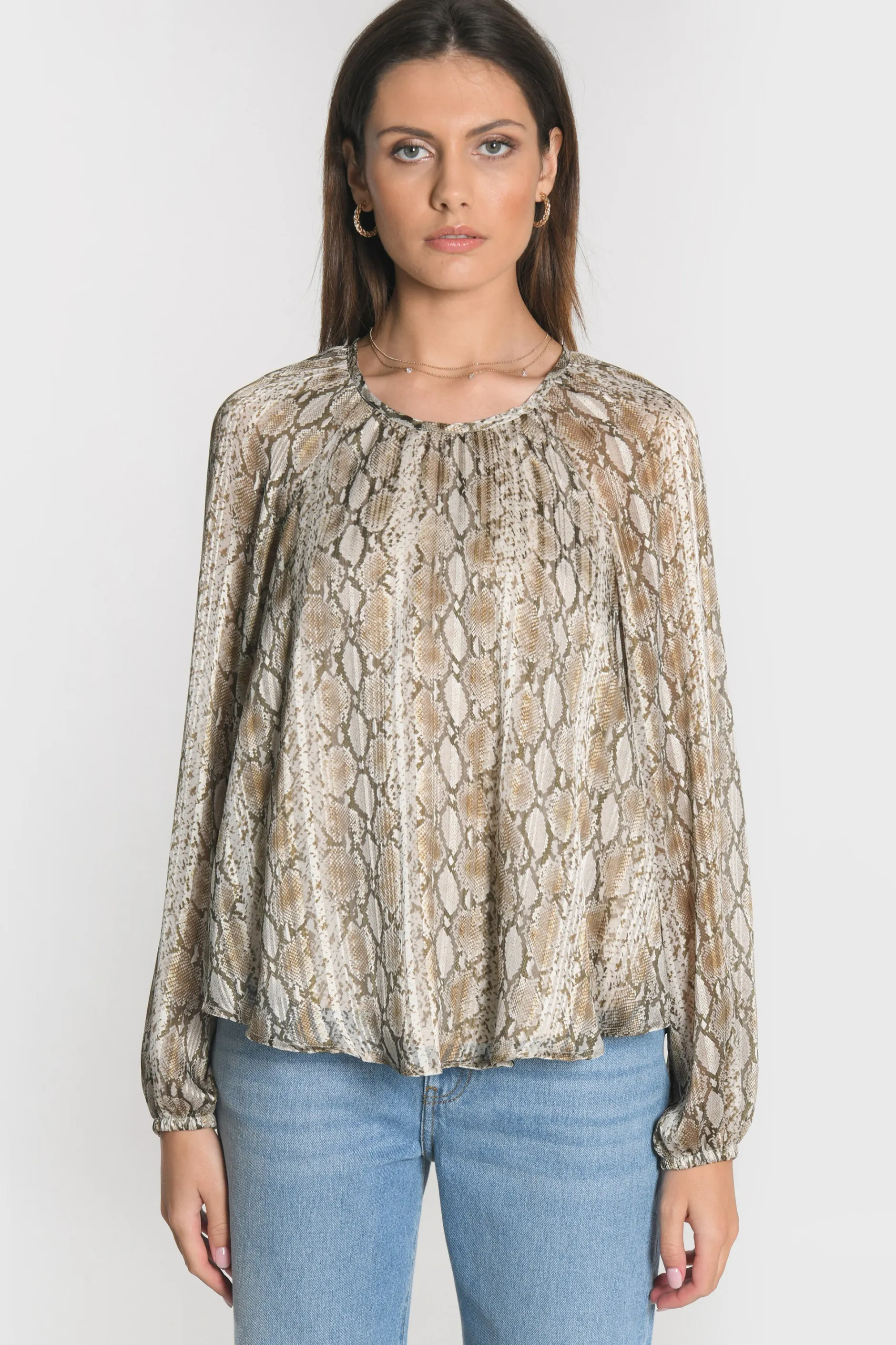 Fashion KOOKAÏ BLOUSE HENNA Beige
