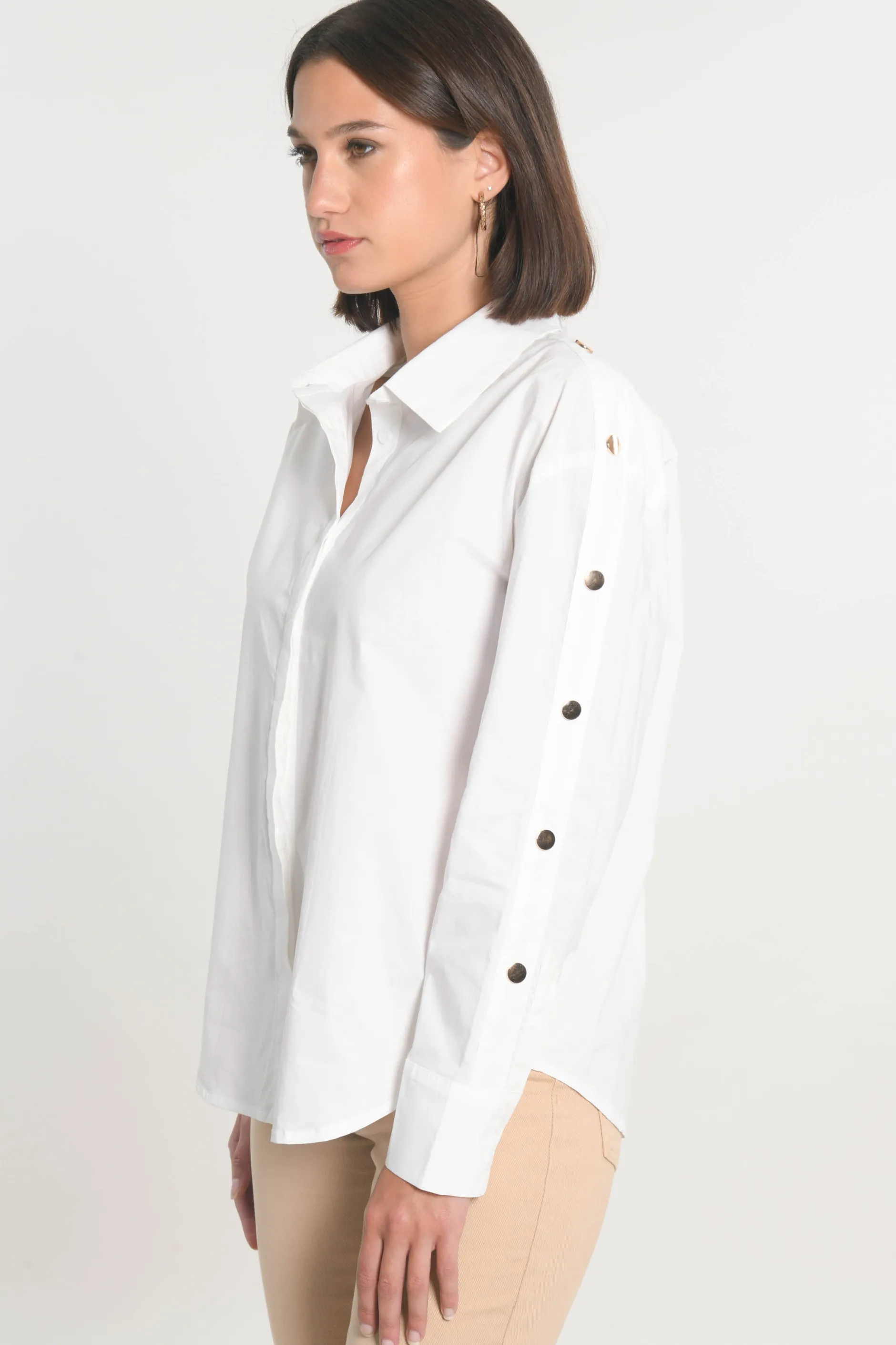 Hot KOOKAÏ CHEMISE NATACHA Blanc