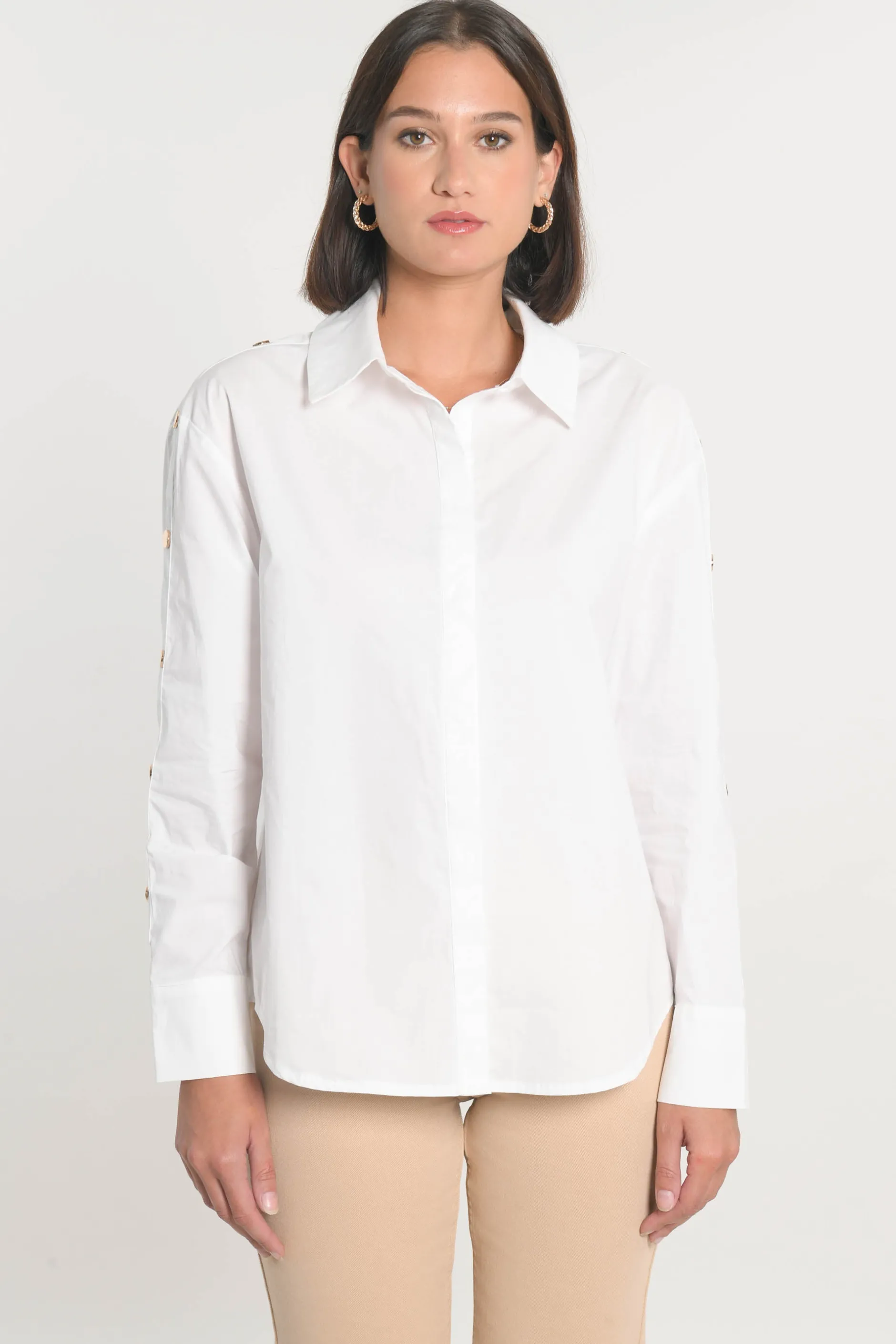 Hot KOOKAÏ CHEMISE NATACHA Blanc