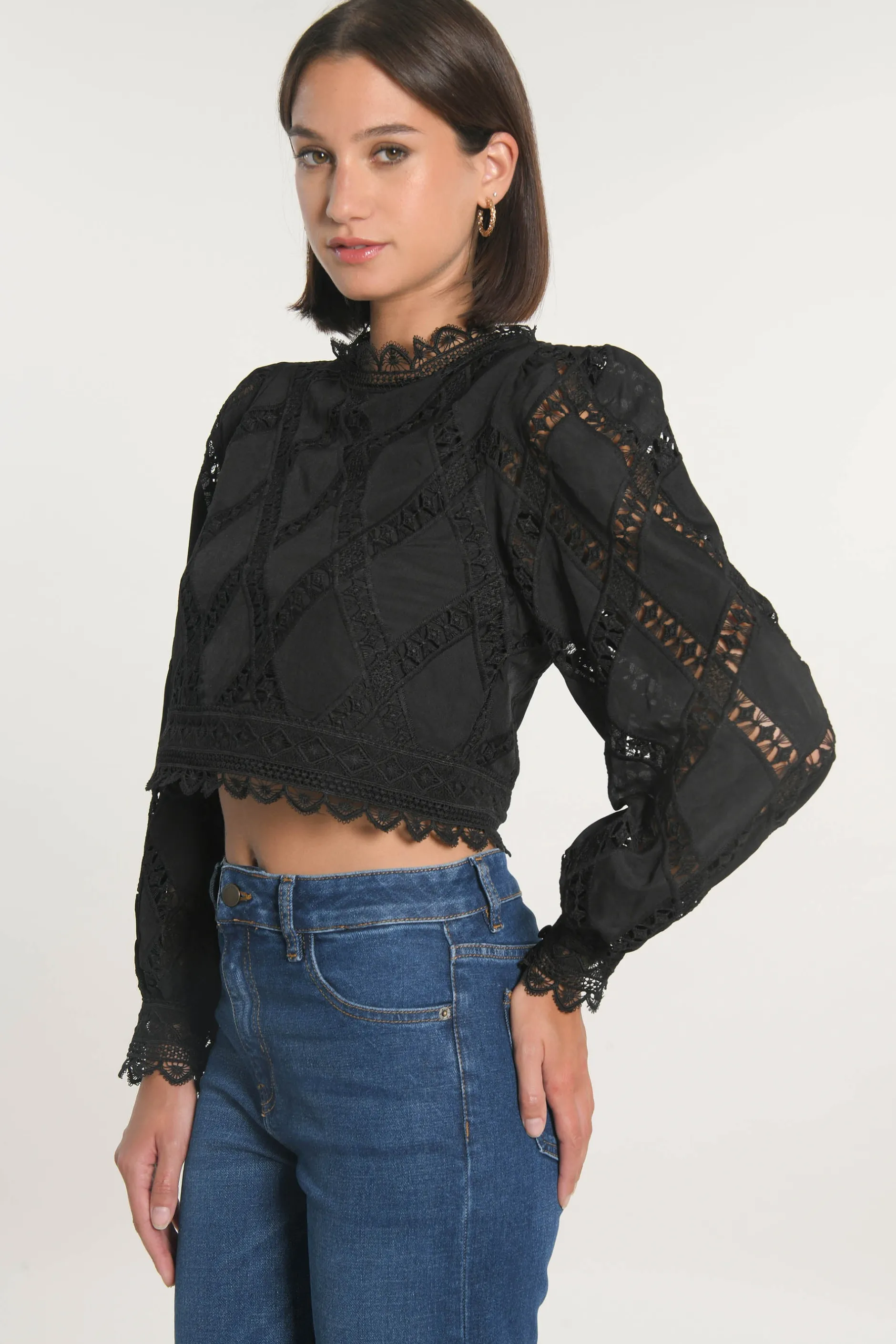 Discount KOOKAÏ CHEMISIER BLOUSE KELLY Noir