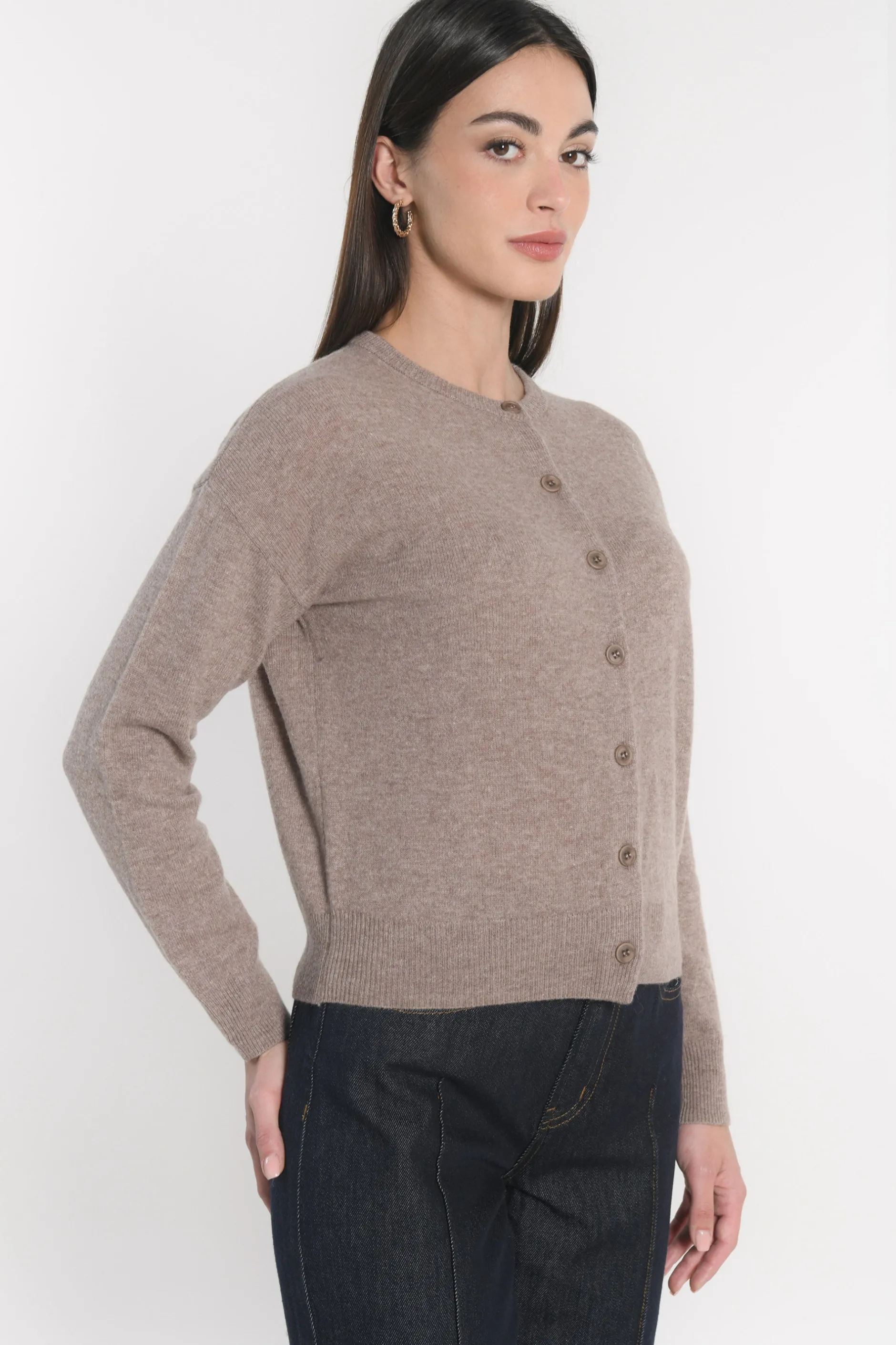 Clearance KOOKAÏ GILET ANITA BEIGE CHINÉ Beigechine