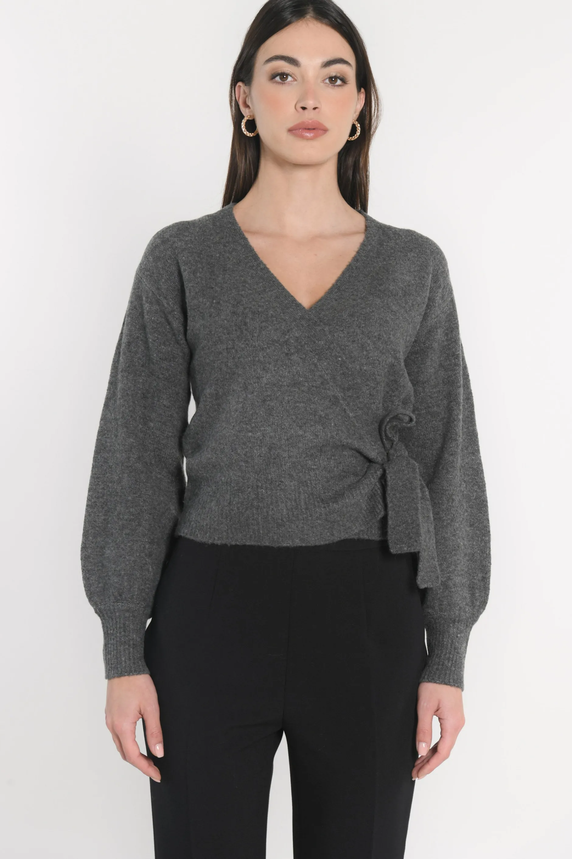 Flash Sale KOOKAÏ GILET CACHE COEUR CONNIE Anthracite