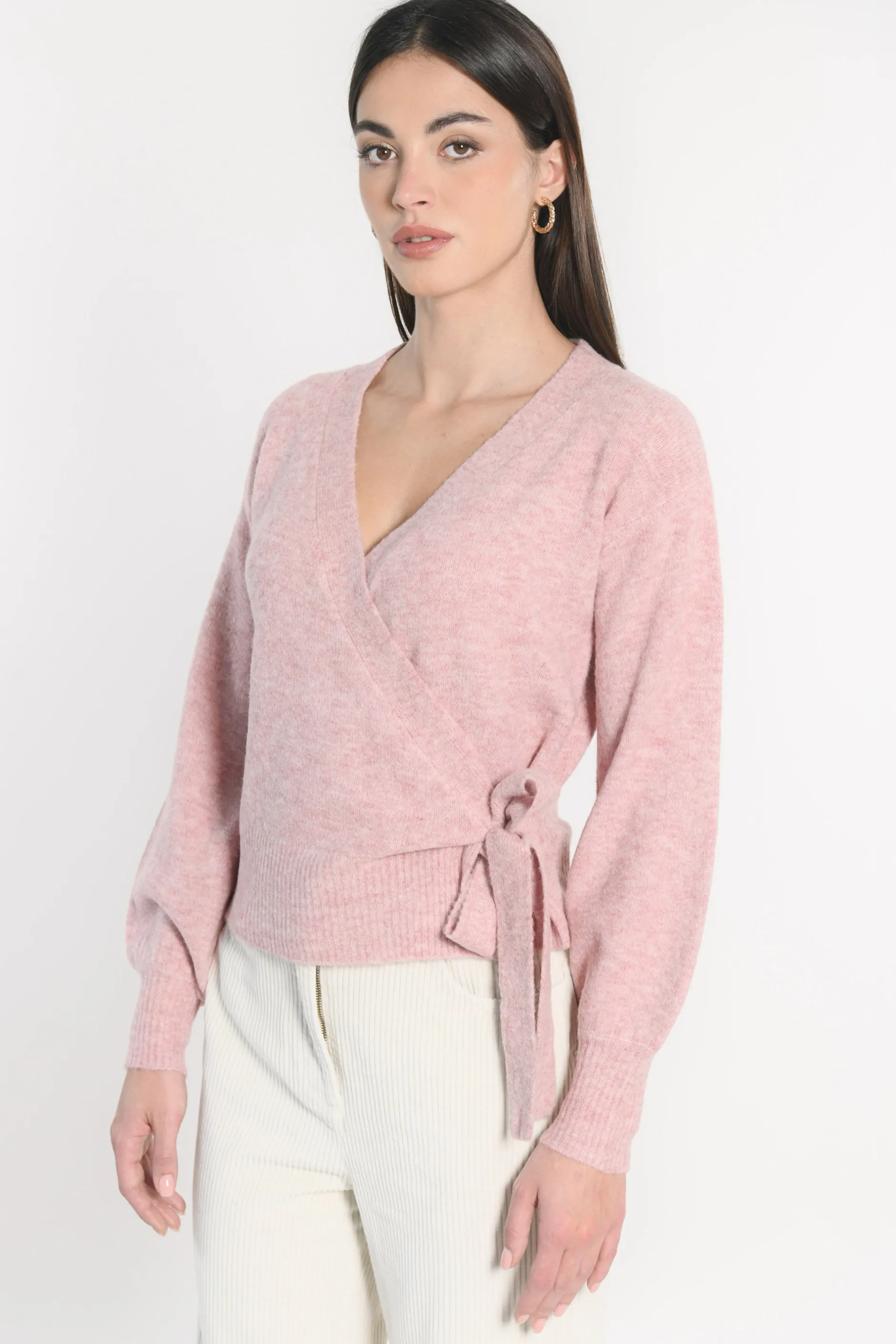 Online KOOKAÏ GILET CACHE COEUR CONNIE Rose