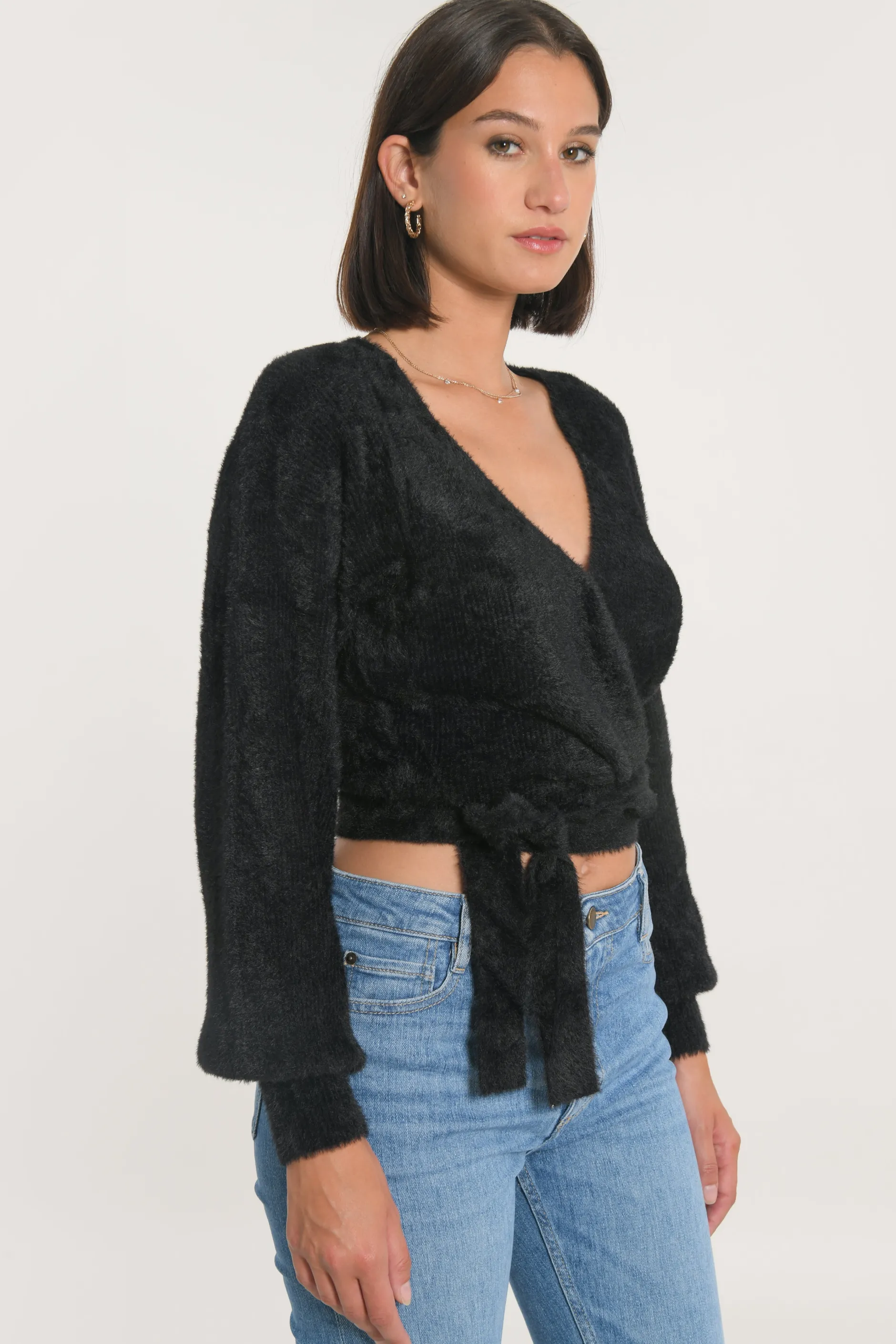 Best KOOKAÏ GILET CACHE-CŒUR MYLO Noir