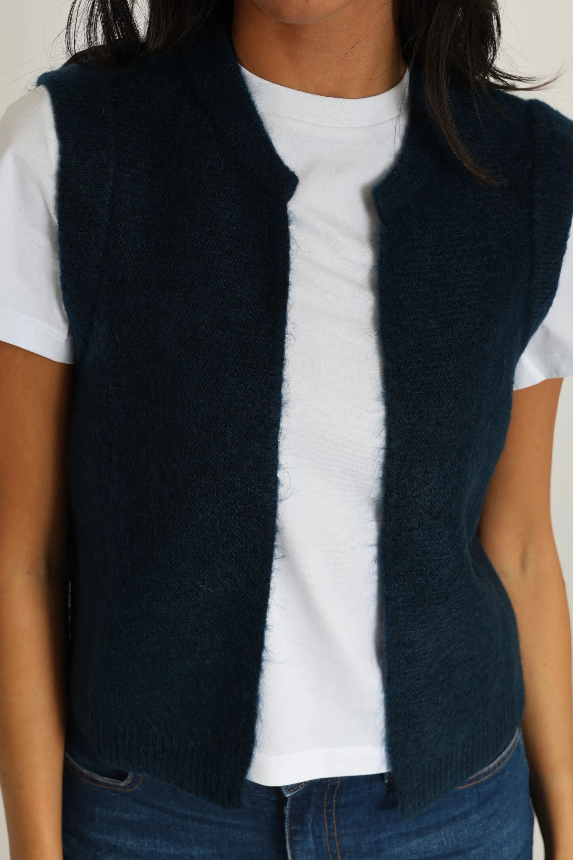 Outlet KOOKAÏ GILET LAURENCE Navy