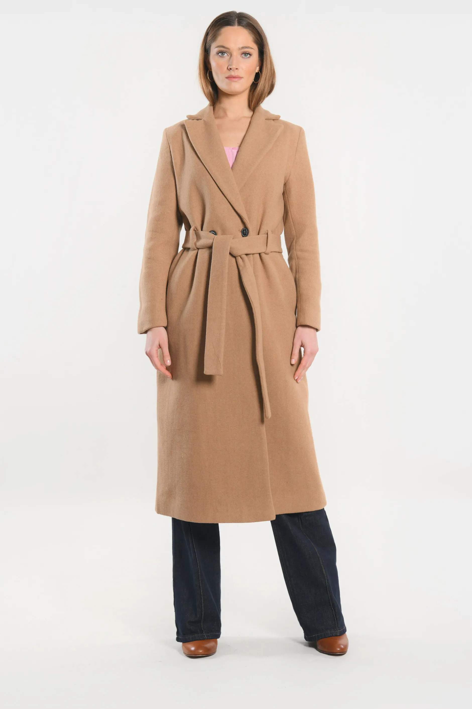 Fashion KOOKAÏ MANTEAU - ASTRID - Camel