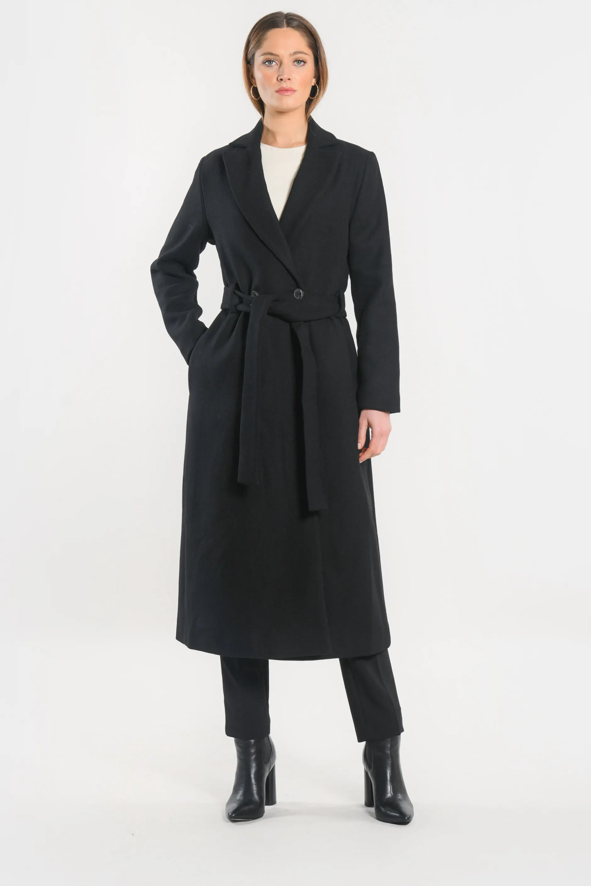 Online KOOKAÏ MANTEAU - ASTRID - Noir