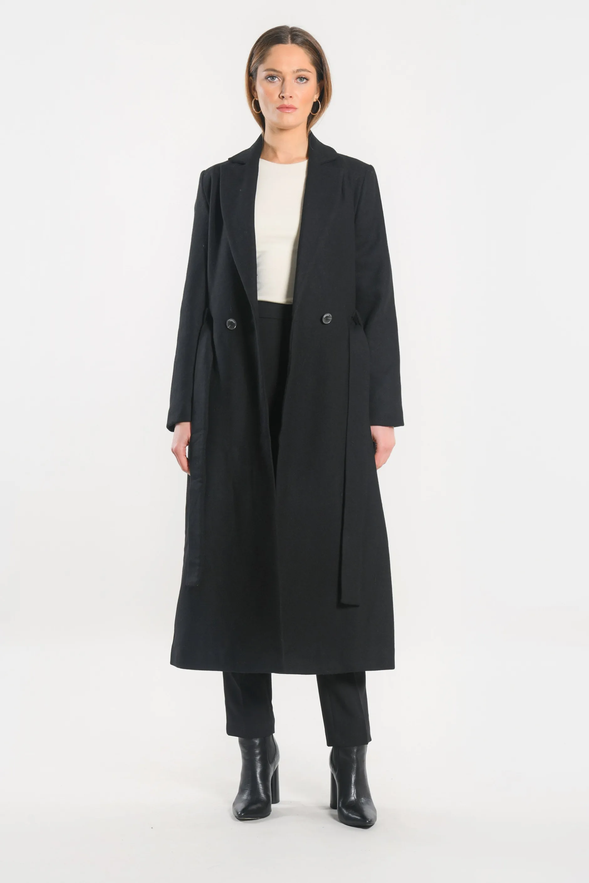 Online KOOKAÏ MANTEAU - ASTRID - Noir