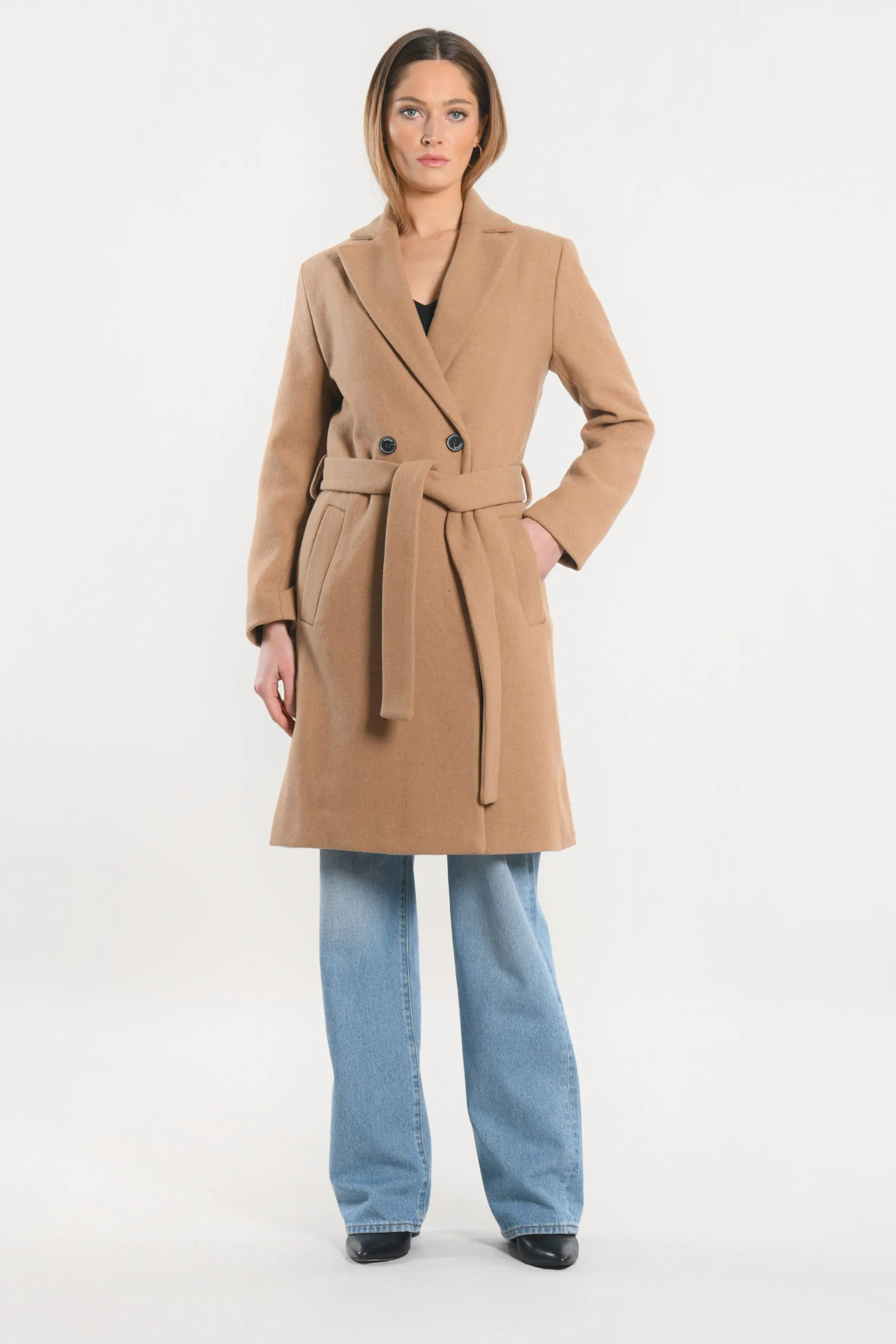 Shop KOOKAÏ MANTEAU - CATHY - Camel