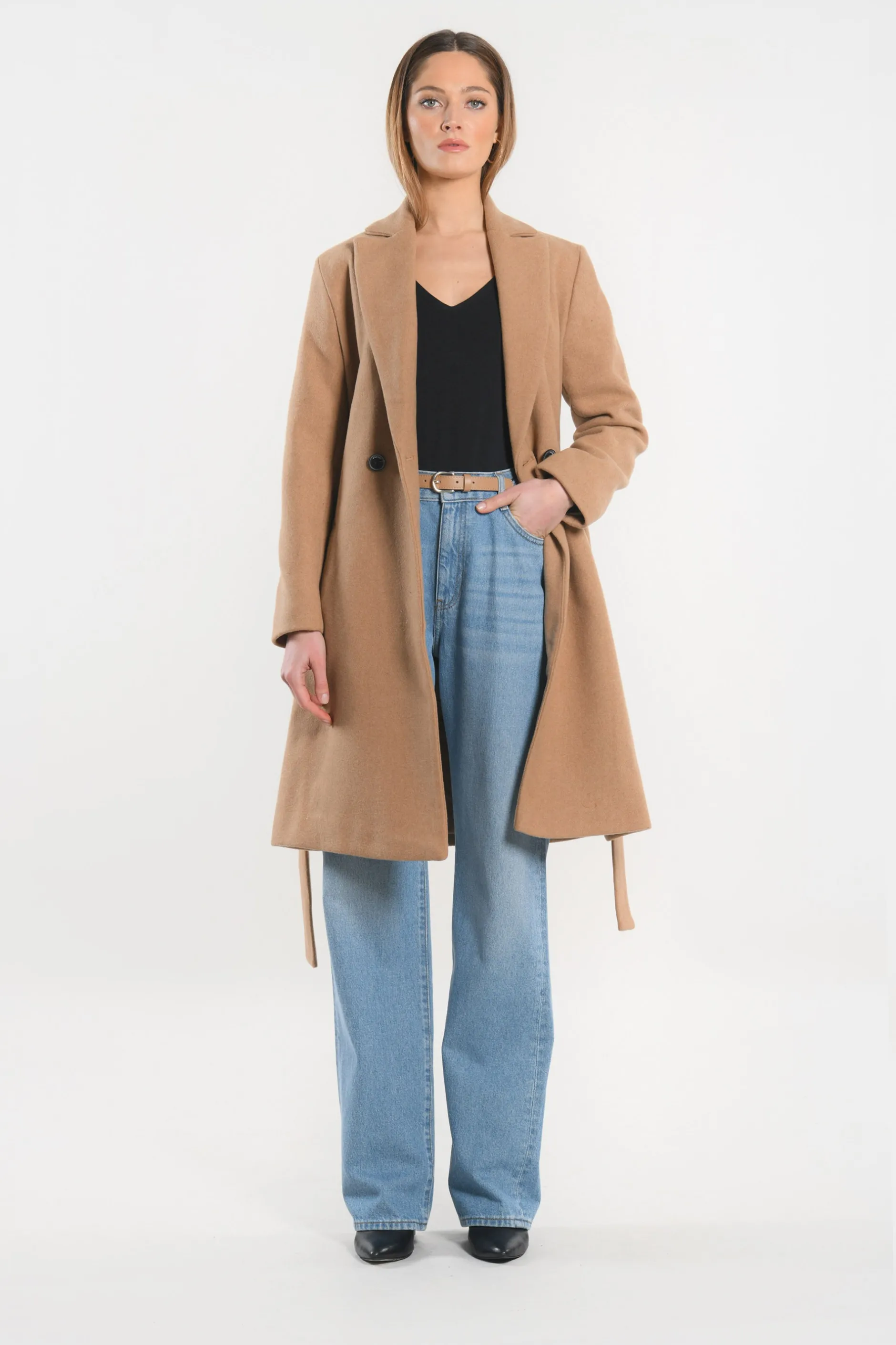Shop KOOKAÏ MANTEAU - CATHY - Camel