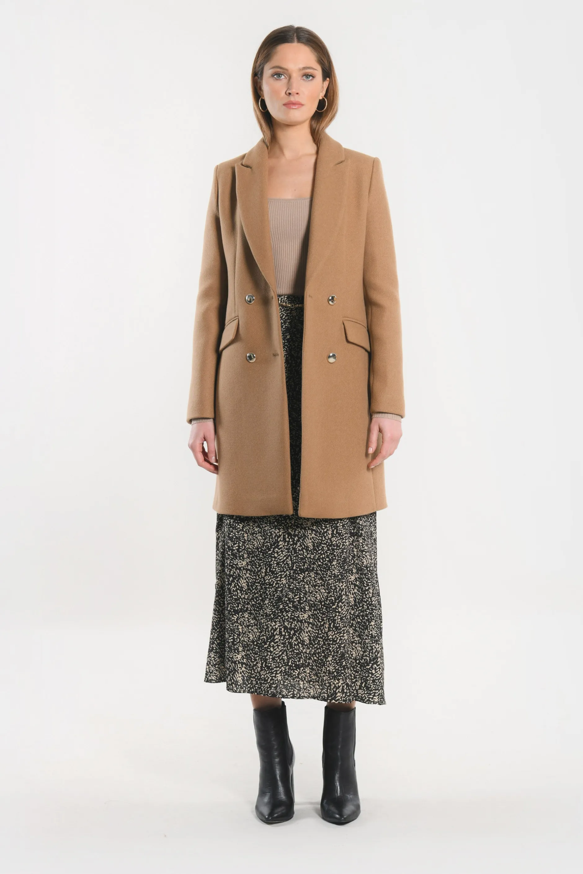 Flash Sale KOOKAÏ MANTEAU - GABY - Camel