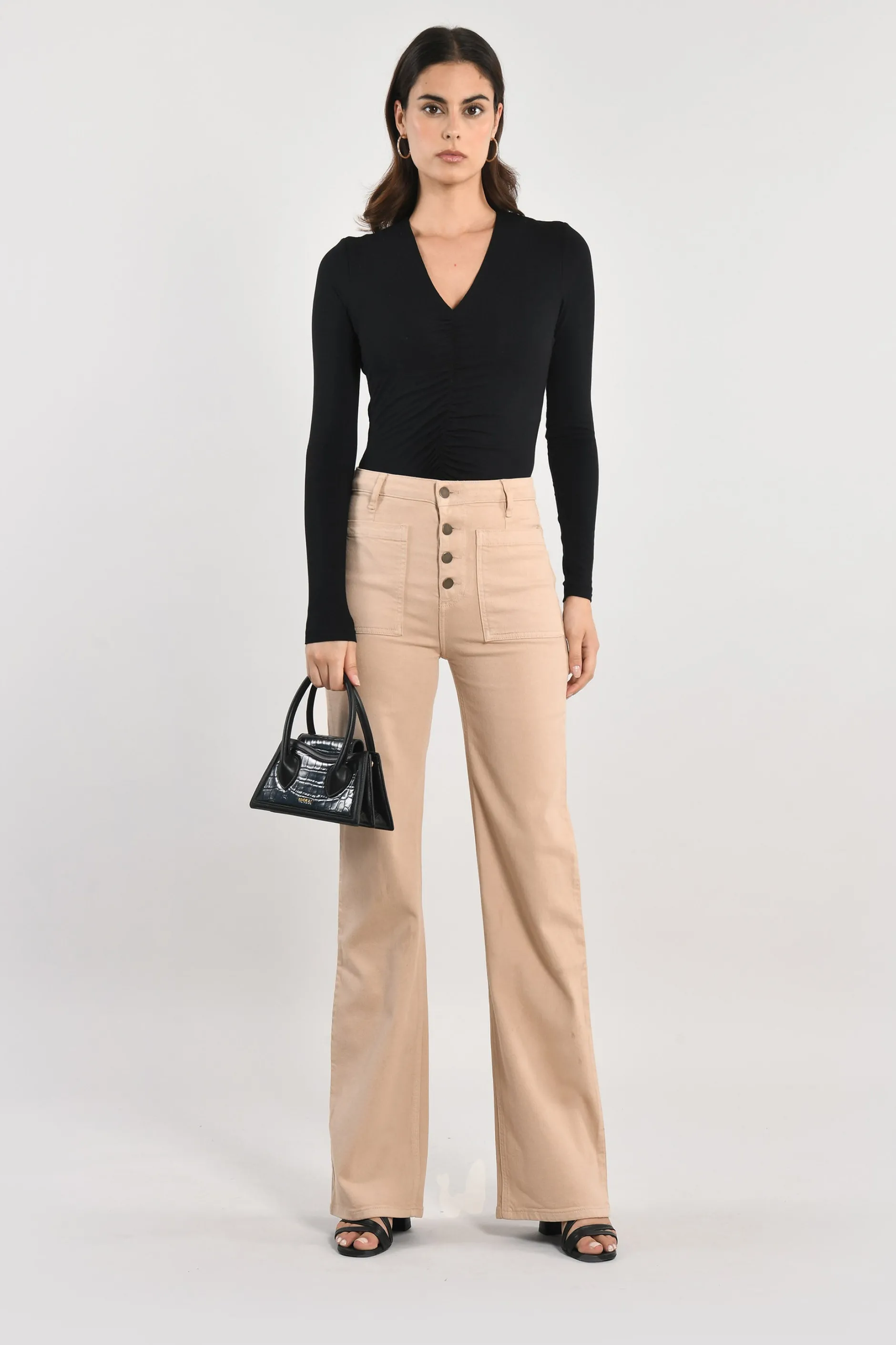 Flash Sale KOOKAÏ PANTALON FLARE THADEE Camel