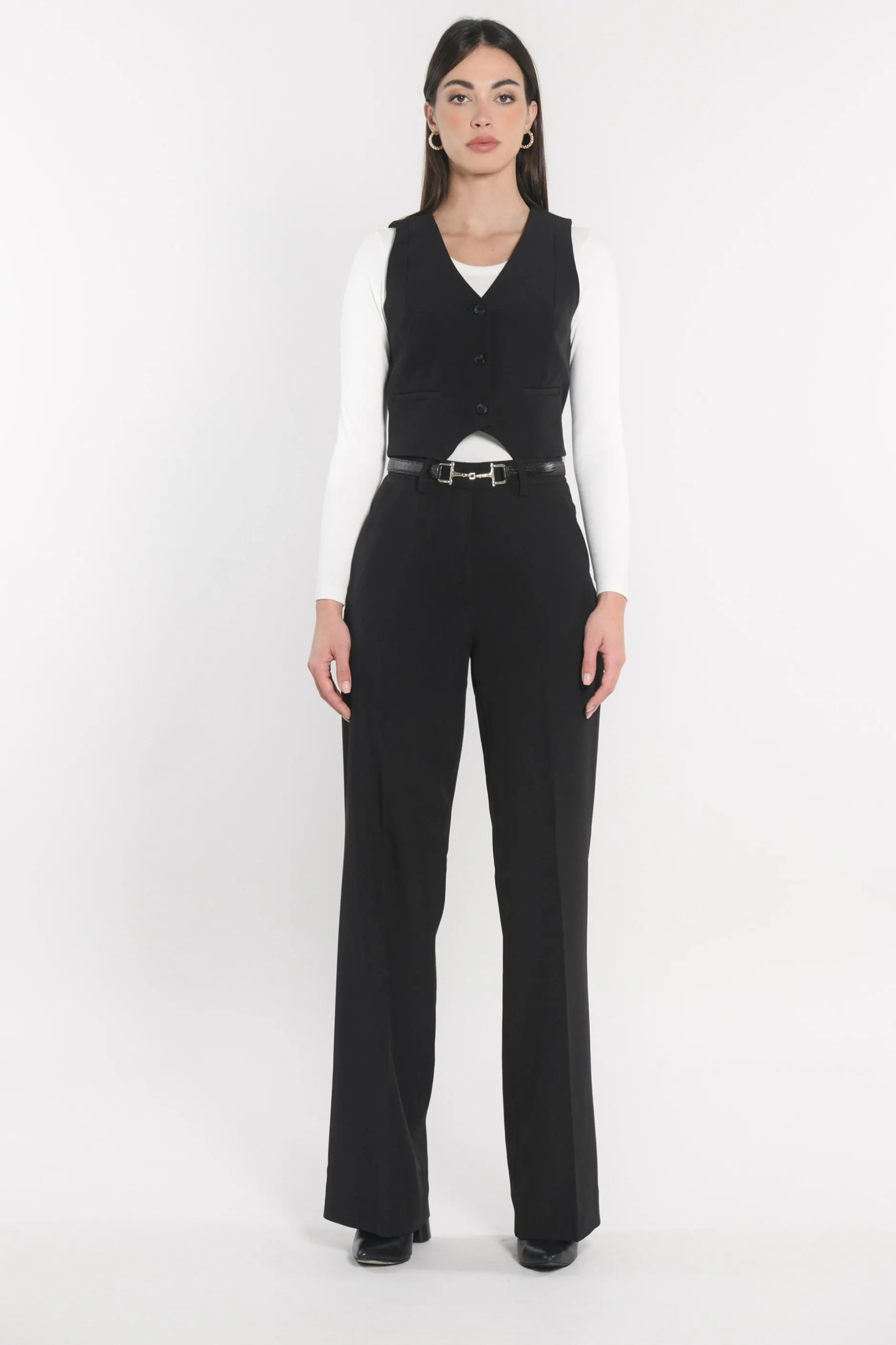 Store KOOKAÏ PANTALON TAILLE BASSE MATHILDA Noir