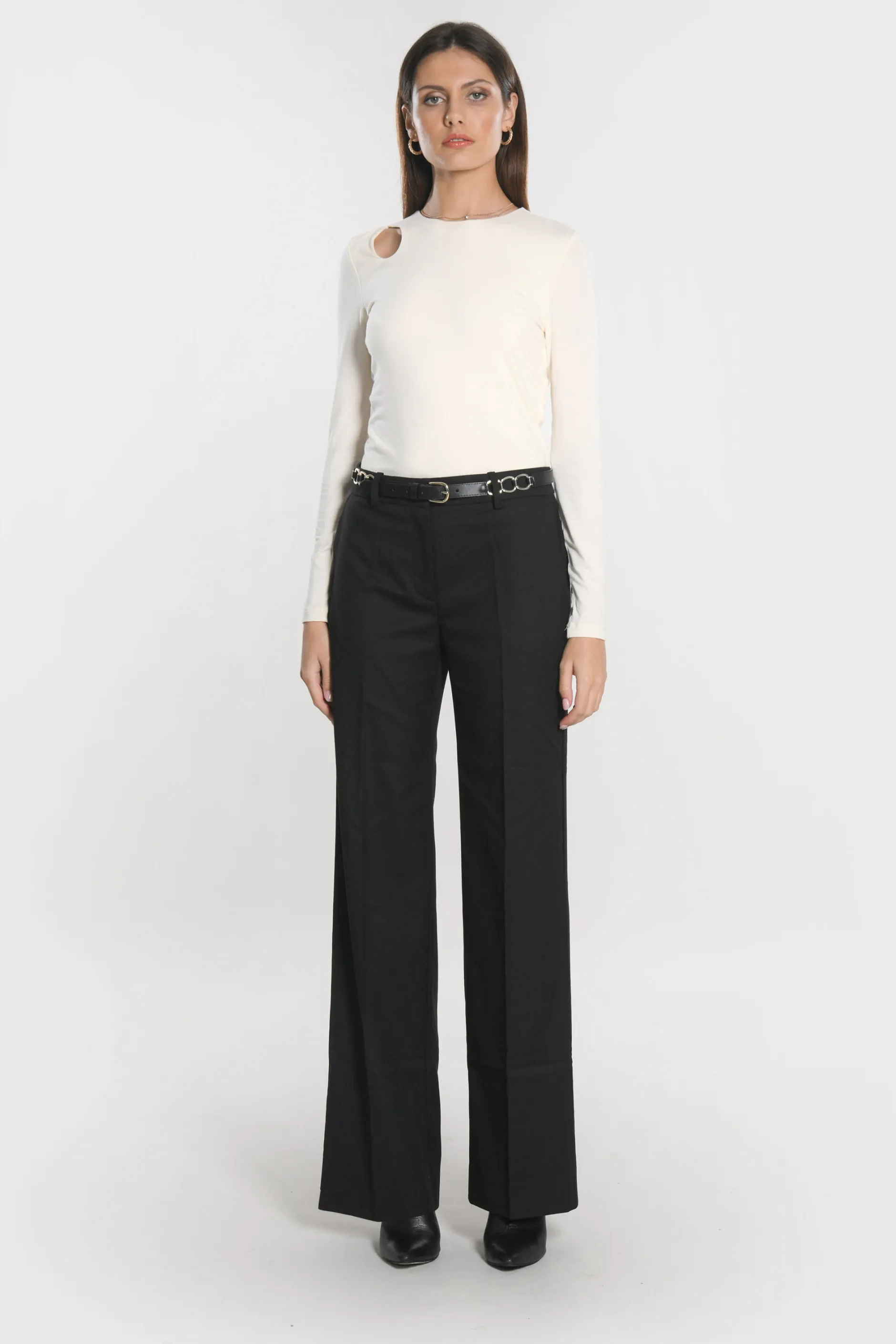 Flash Sale KOOKAÏ PANTALON TAILLE BASSE SHEILA Noir
