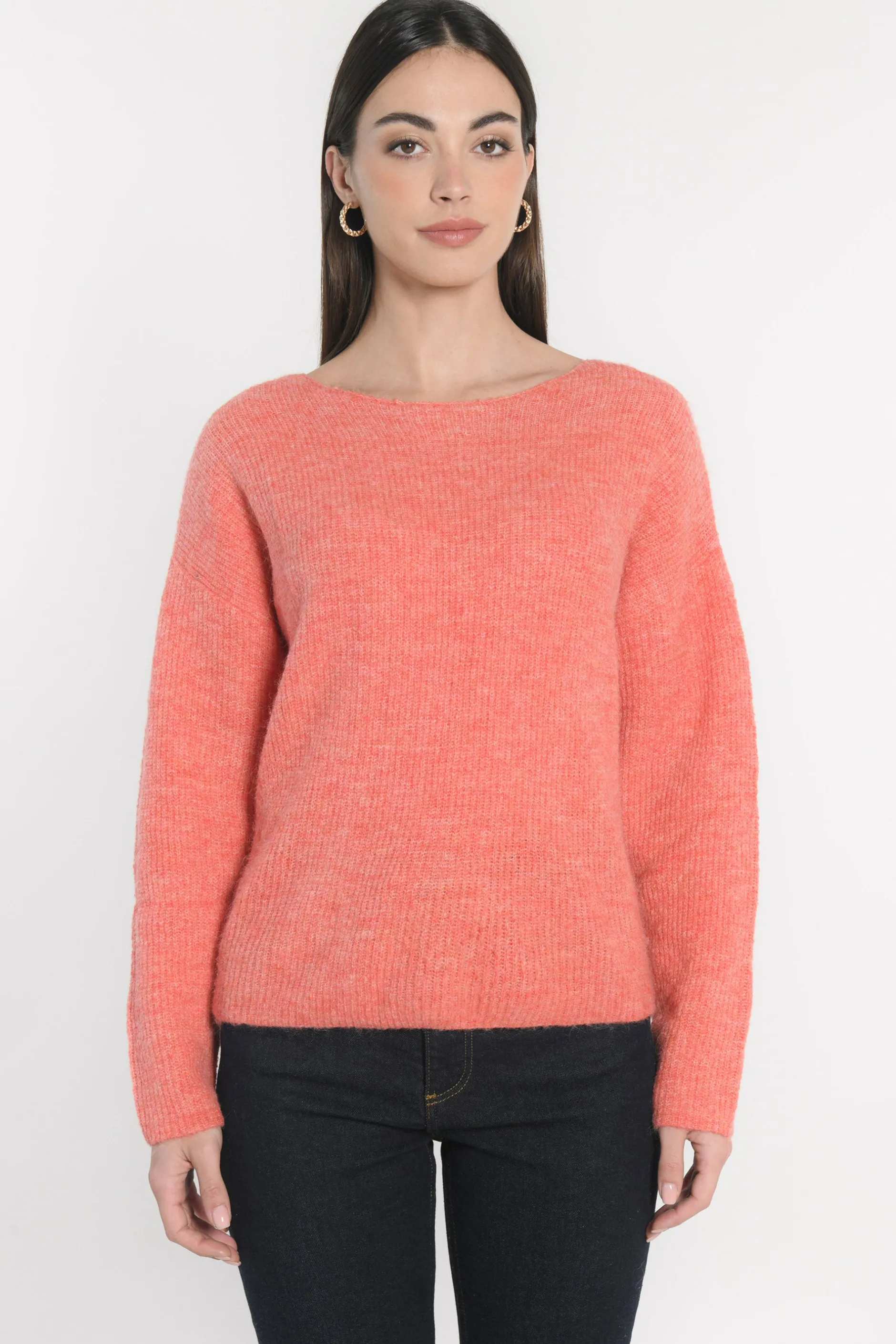 Sale KOOKAÏ PULL BATEAU DANNA Coraille