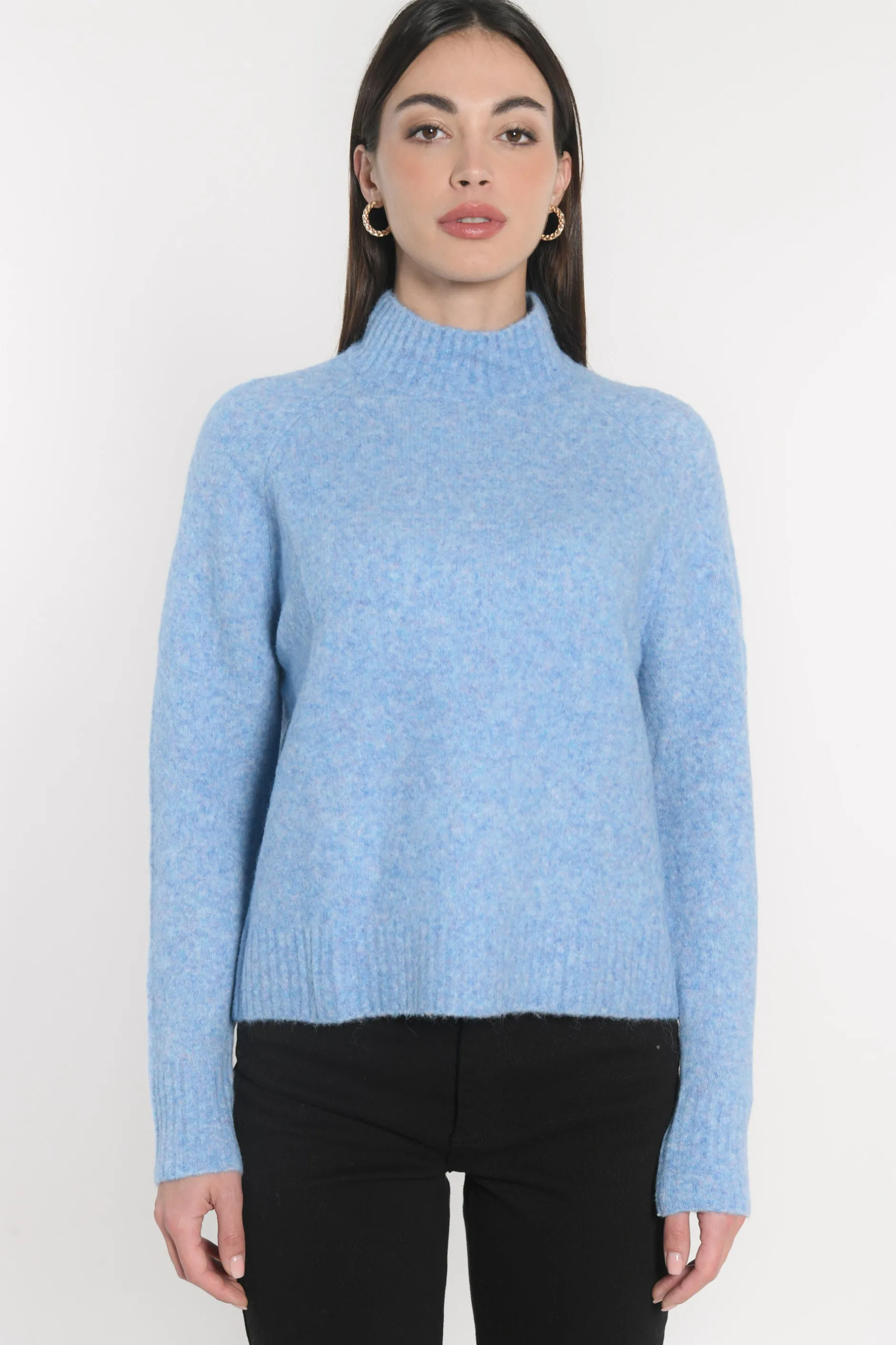 Hot KOOKAÏ PULL COL MONTANT CONNIE Blue
