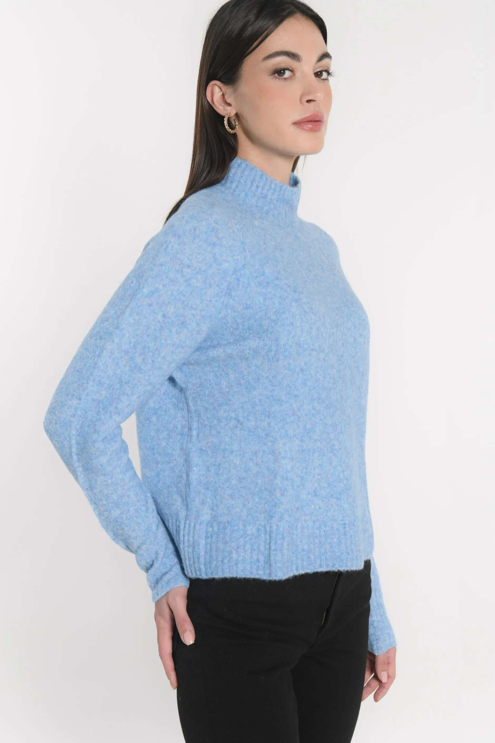 Hot KOOKAÏ PULL COL MONTANT CONNIE Blue