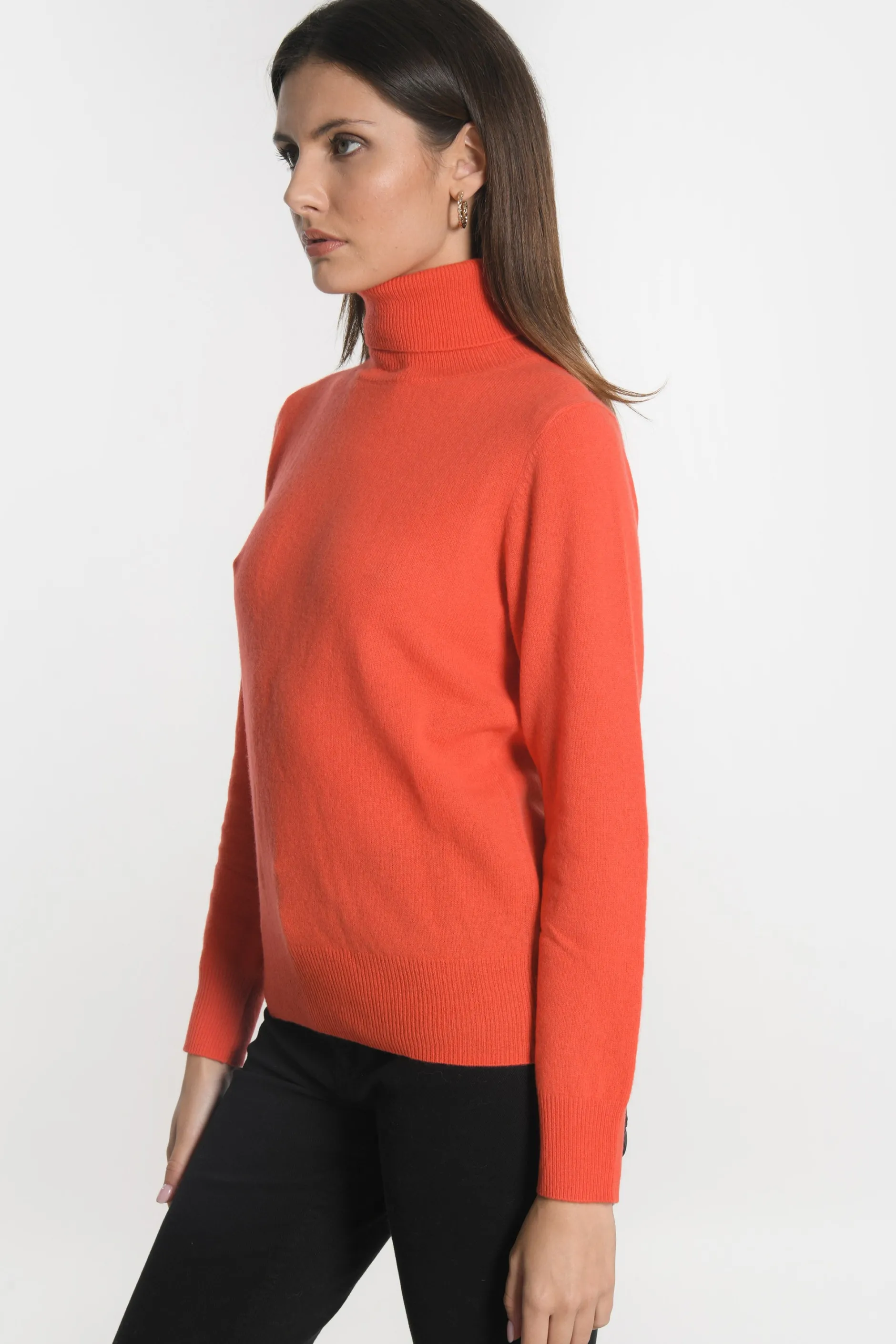 Flash Sale KOOKAÏ PULL COL ROULÉ ANITA Corail
