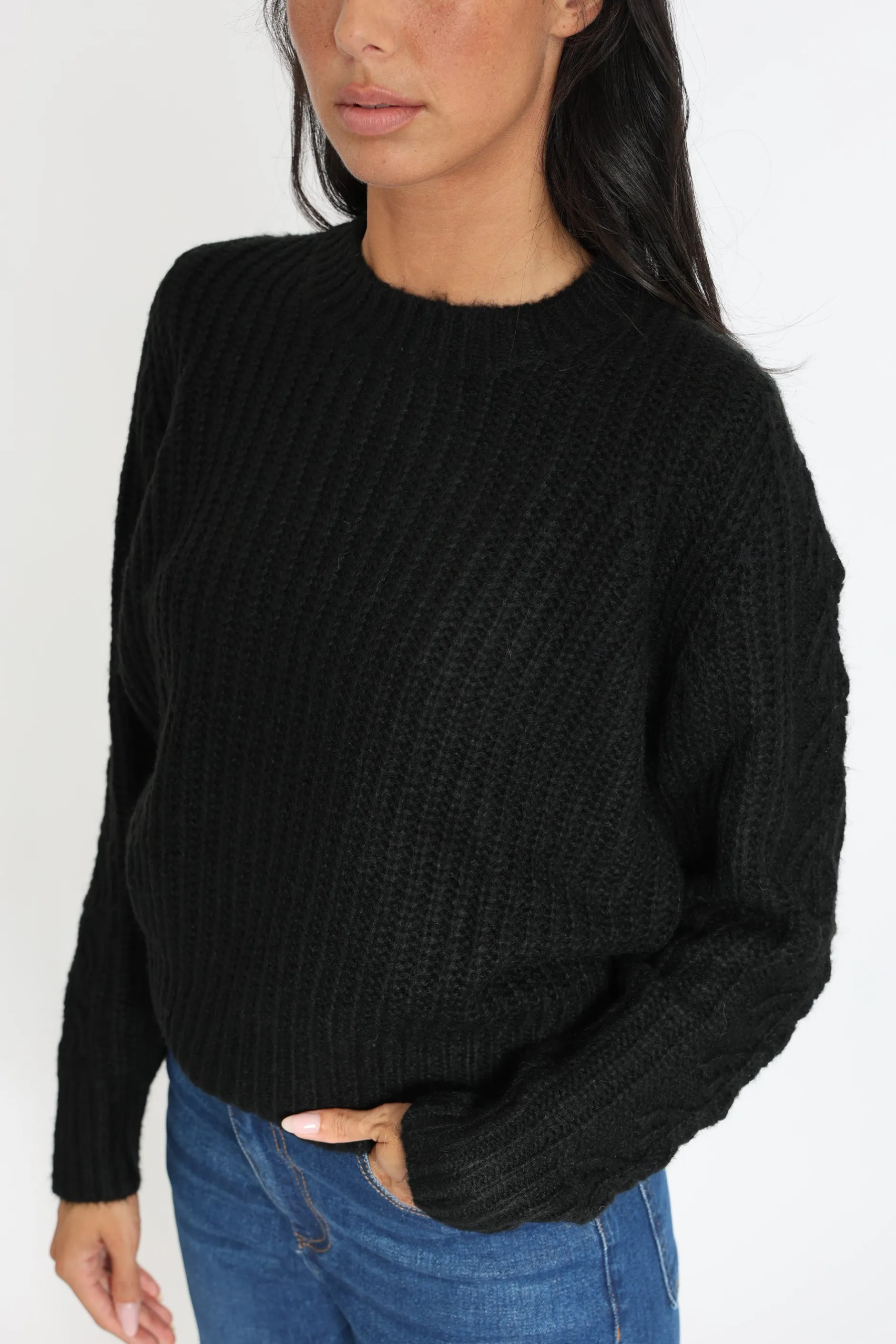 Flash Sale KOOKAÏ PULL LANA COL ROND Noir