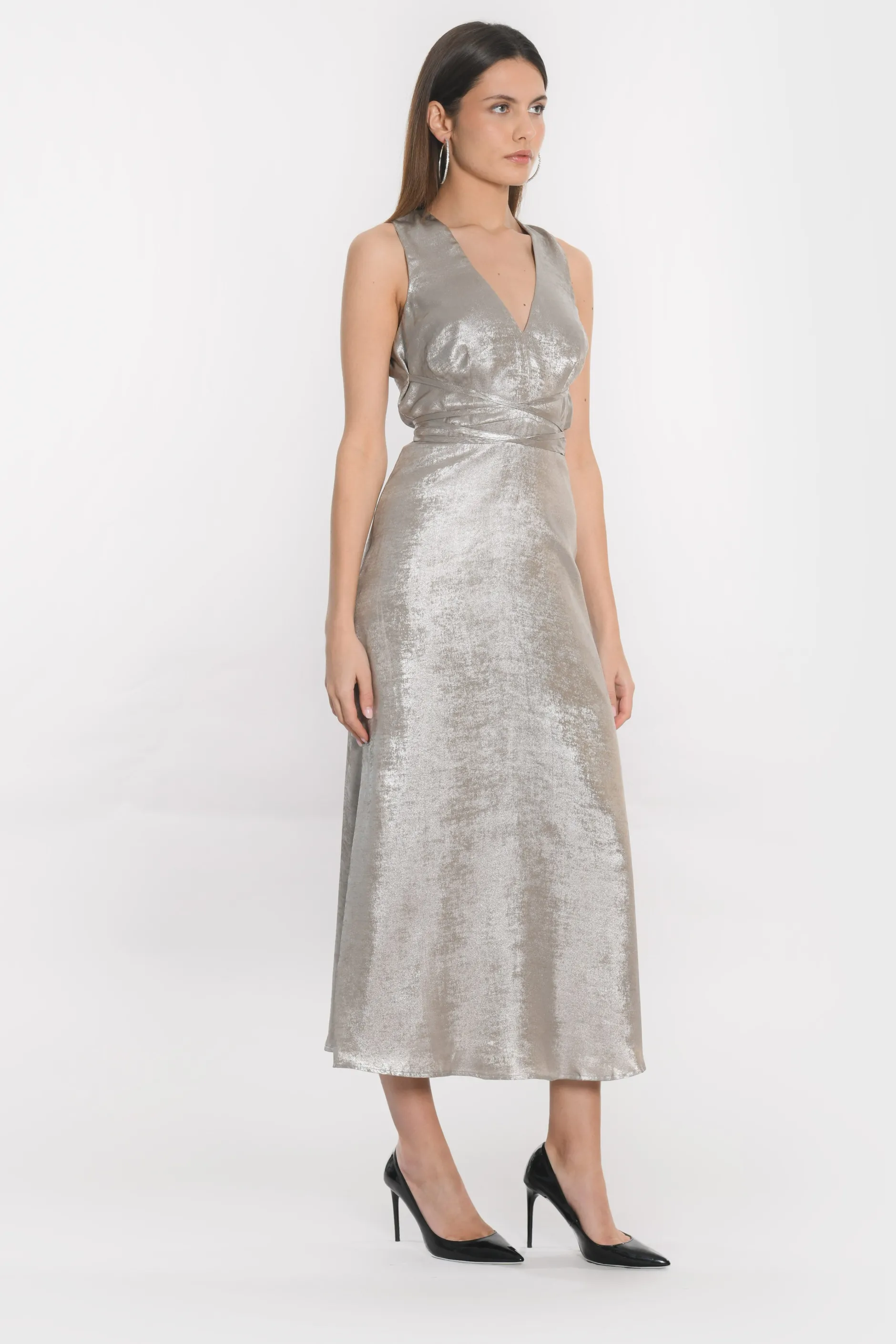 Fashion KOOKAÏ ROBE LONGUE - NATALIA - Champagne