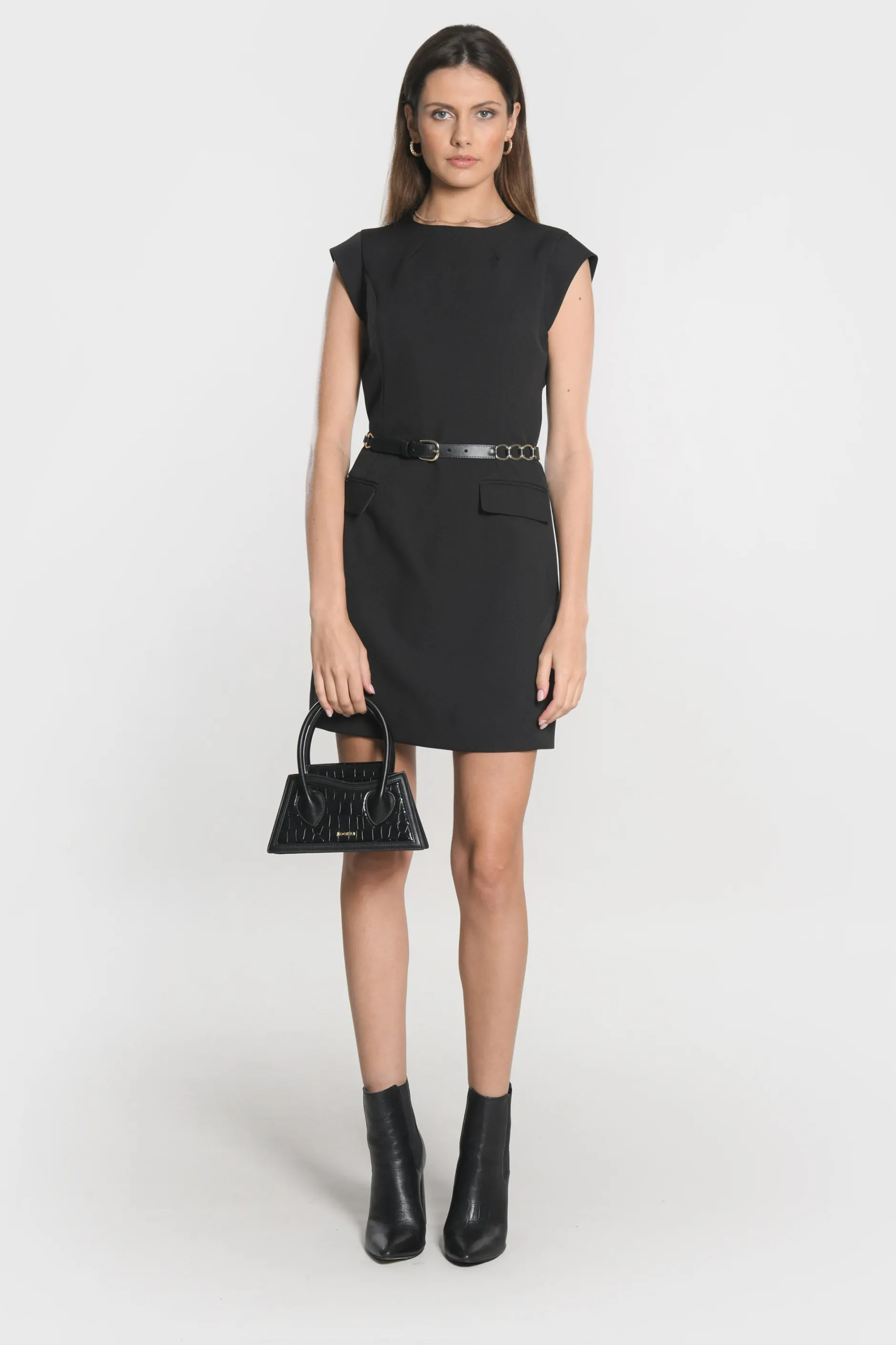 Shop KOOKAÏ ROBE MATHILDA Noir