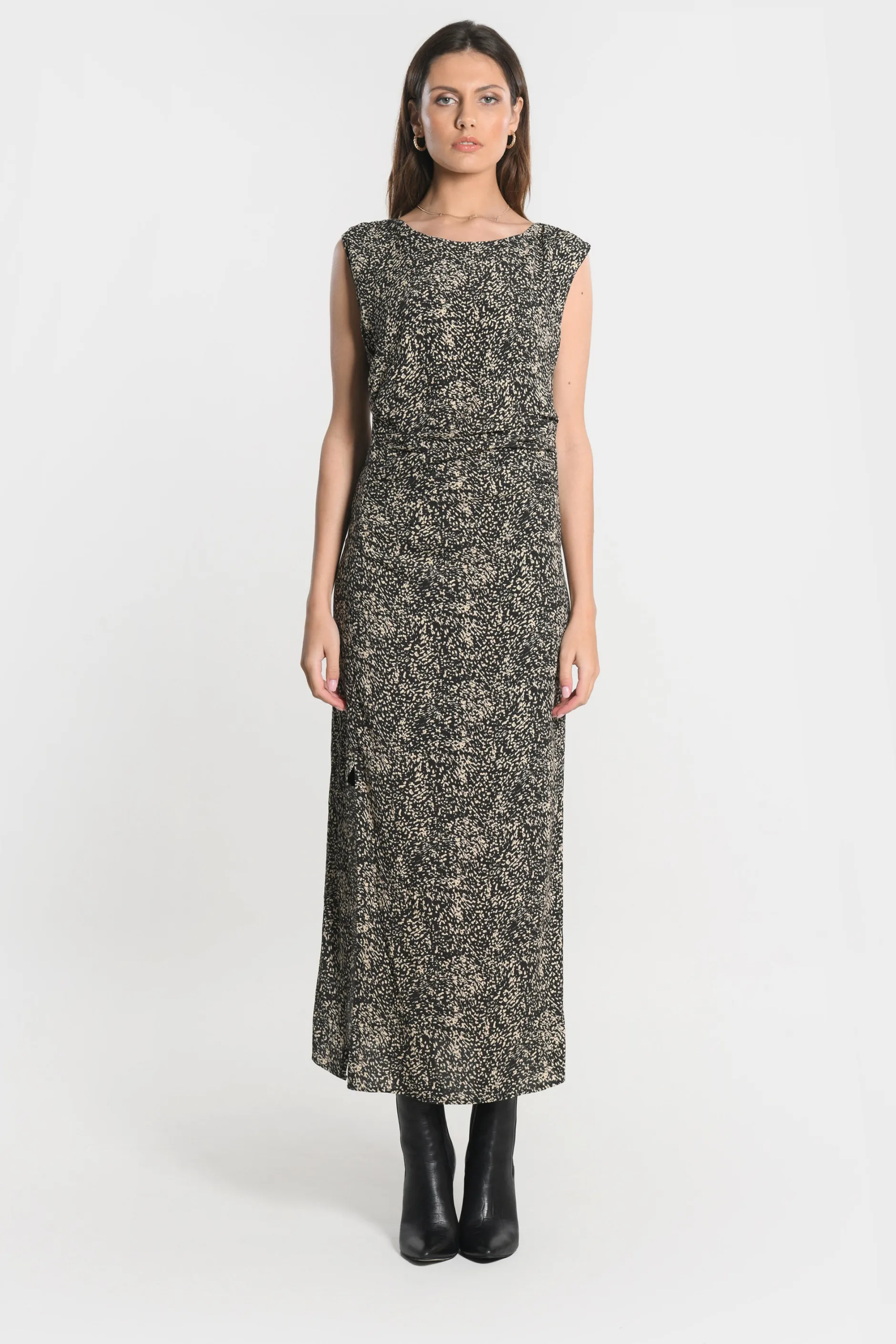 Clearance KOOKAÏ ROBE MIDI BIANCA Noir