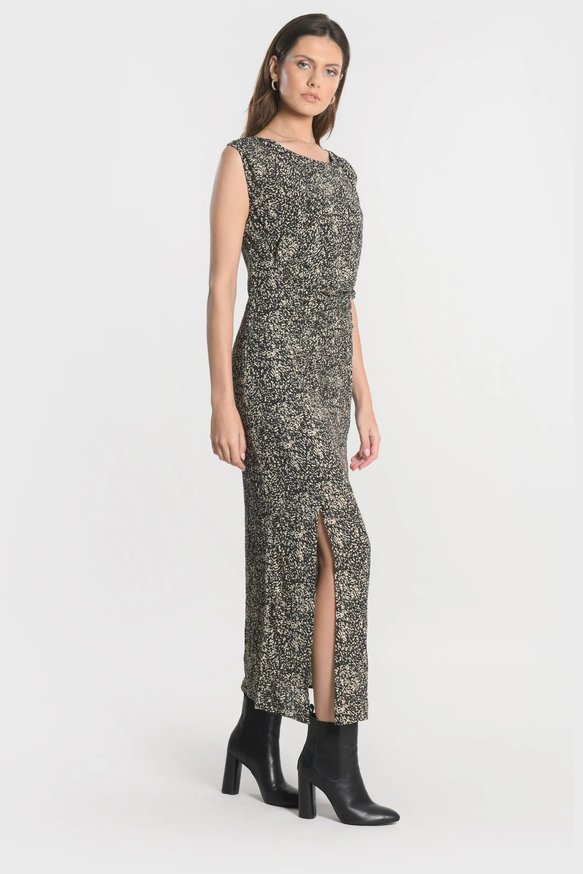 Clearance KOOKAÏ ROBE MIDI BIANCA Noir