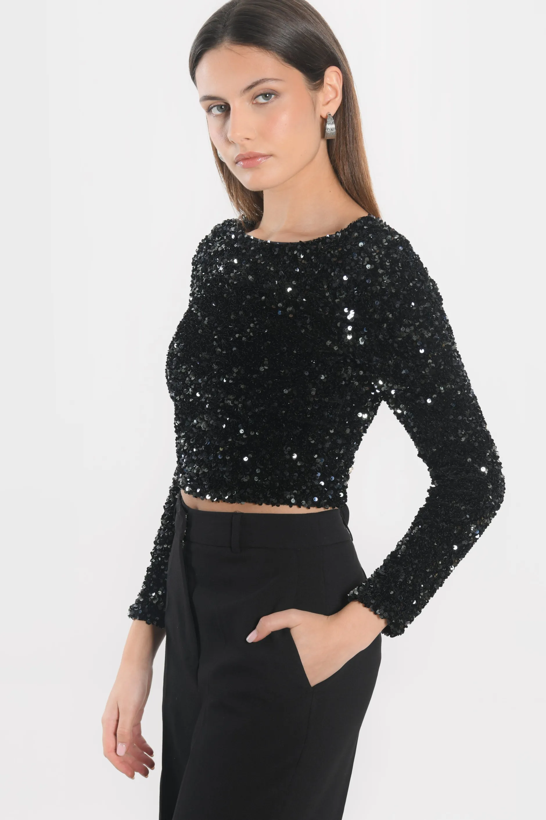 Discount KOOKAÏ TOP - TINA - Noir