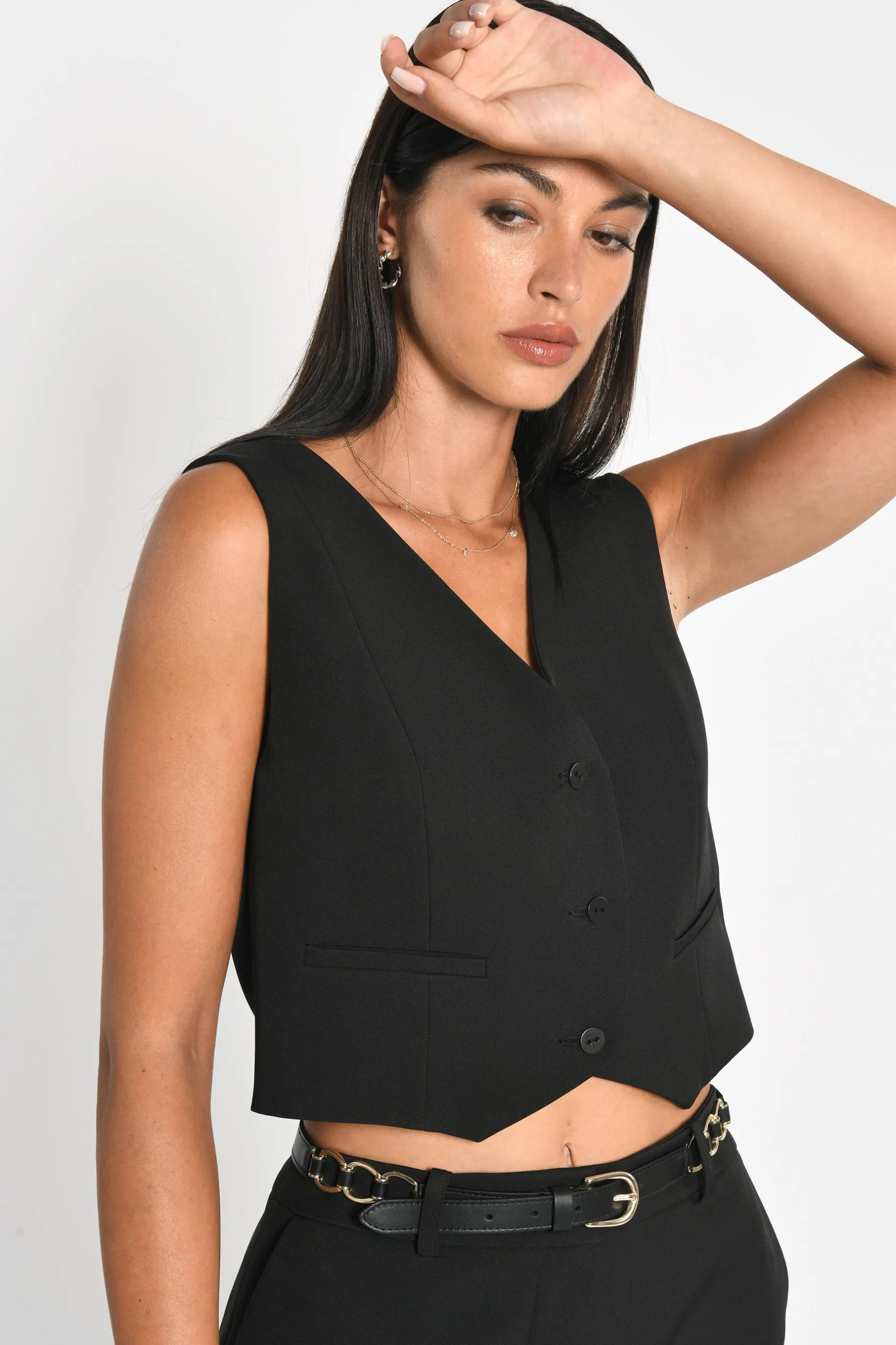 New KOOKAÏ VESTON MATHILDA Noir